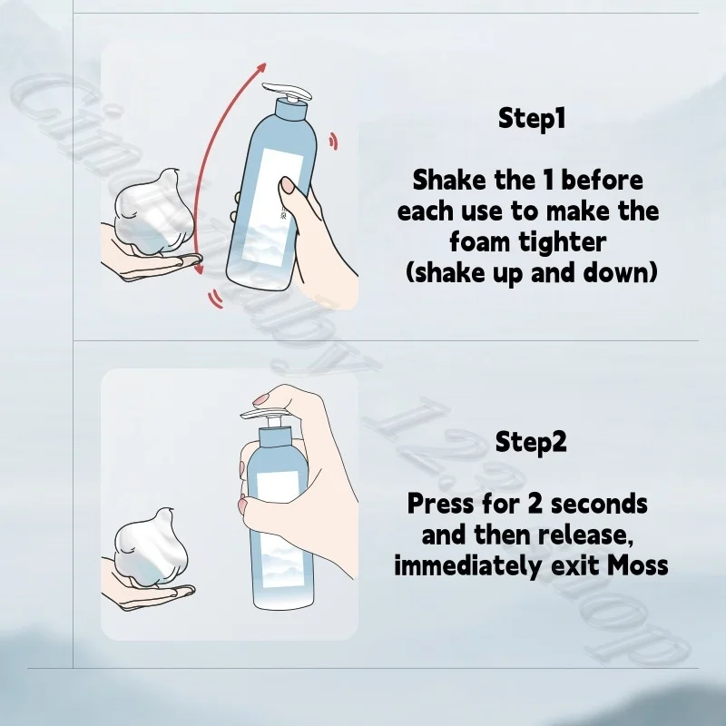 حمض الساليسيليك منعش للتحكم في الزيوت، جل استحمام موس، رغوة الحليب الغنية، تنظيف لطيف لمنع انسداد المسام، حب الشباب #5