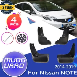 Per Nissan Note E12 2014 ~ 2019 4 pezzi paraspruzzi per Auto parafango paraspruzzi paraspruzzi paraspruzzi accessori Auto 2015 2016 2017