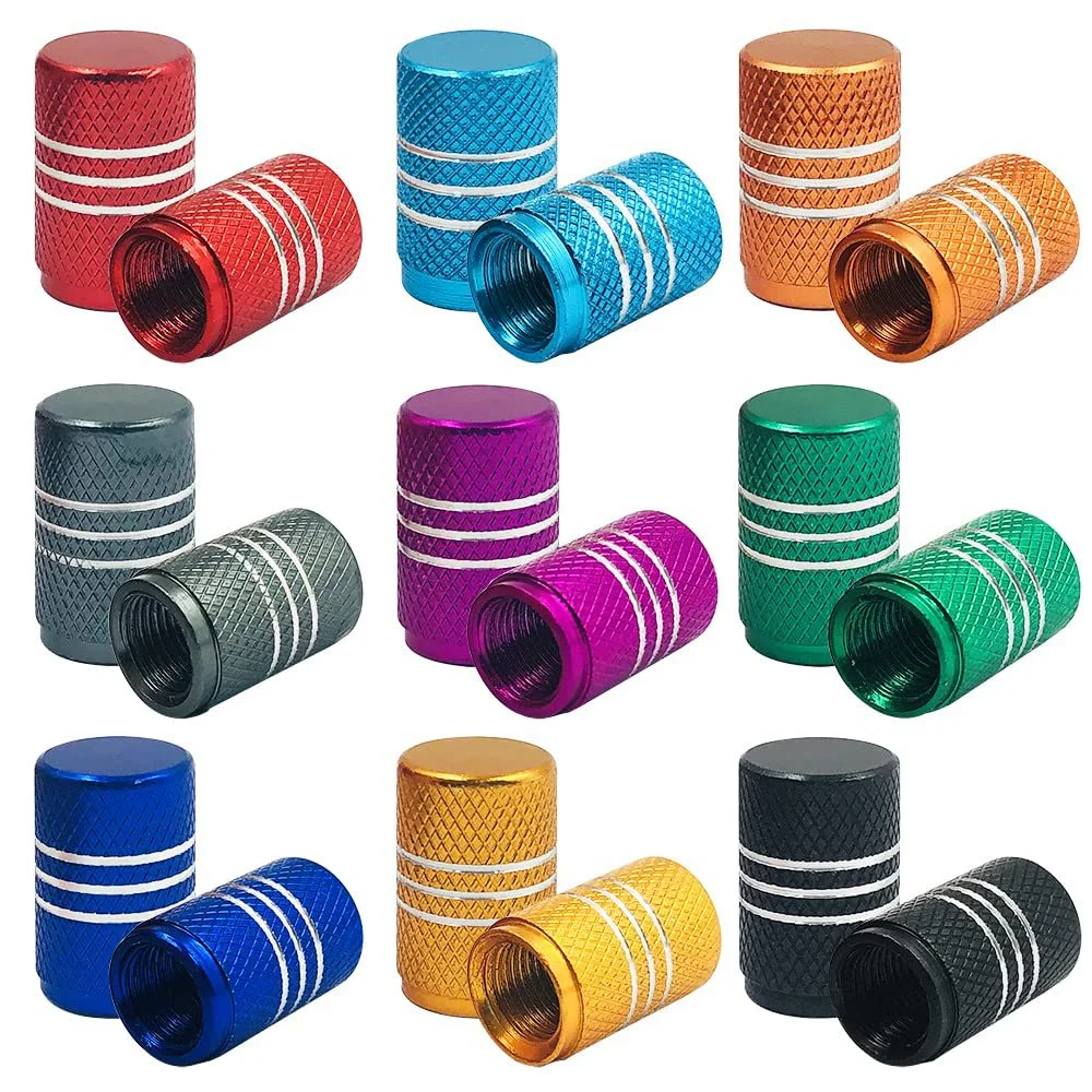 

Colorful car tires, aluminum alloy colored valve caps, sedan metal valve caps, valve caps