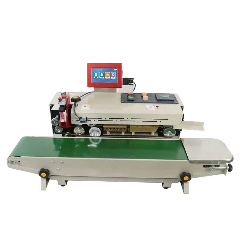 Aluminum Foil Bag Continuous Heat Sealing Machine Food Plastic Bags Tea Bags Automatic Coding Sealing Machine