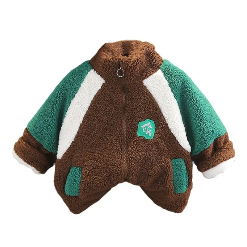 

New Winter Fashion Baby Girl Clothes Kids Coat Children Boys Thicken Warm Jacket Toddler Casual Cotton Costume Infant Sportswear