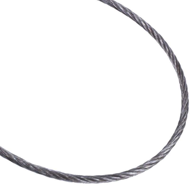 3X STAINLESS Steel Wire Rope Cable Rigging Extra, Length:15M Diameter:1.0Mm