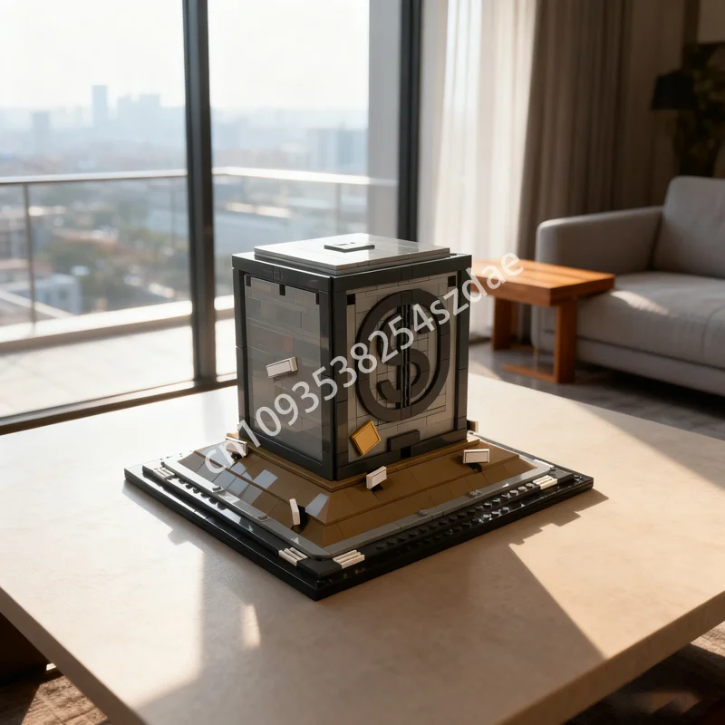 1767 قطعة MOC البخيل McDuck S المال بن نموذج اللبنات العمارة تجميع لعبة الإبداعية الاطفال هدية الكريسماس عيد ميلاد #1