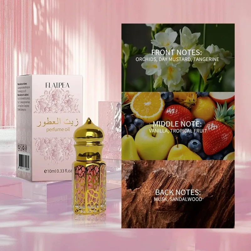 10ml Arabic Pheromone Oil - Subtle Fragrance Essential Oil, Refreshing and Long Lasting Fragrance, Ideal for Dating and Daily Us