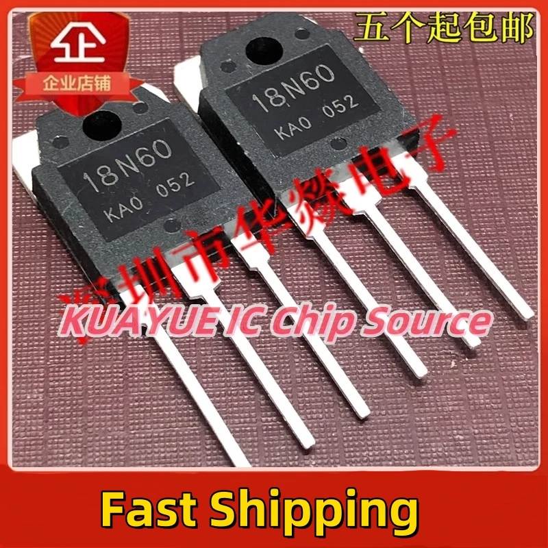 10PCS-30PCS  18N60   TO-3P  600V  18A  Fast Shipping Quality Guarantee