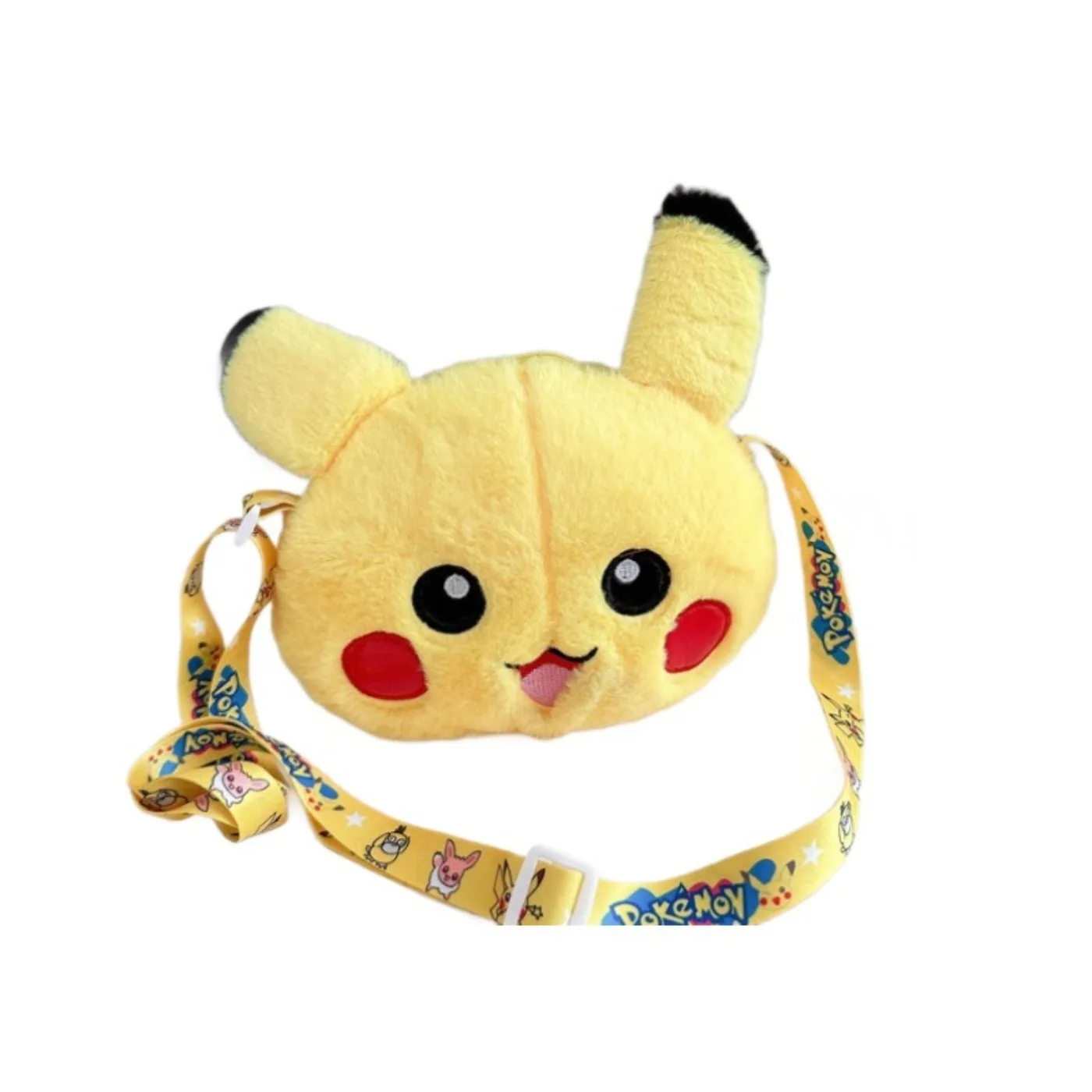 Pokemon Cartoon Pikachu Plush Bag Hand-held Crossbody Dual Purpose Bag Grab Machine Doll Birthday Gift
