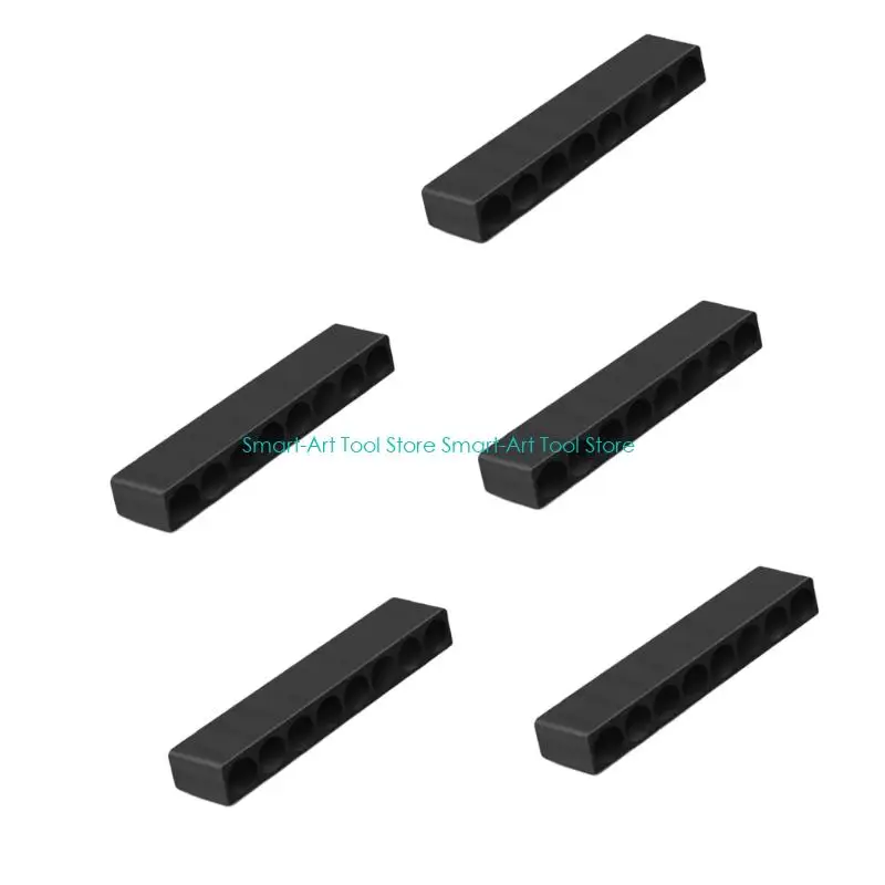 E1PB Strong Plastic Driver Enclosure Container Fit For 6.35mm Driver Accessories Workshop Tool Management Easy Identification