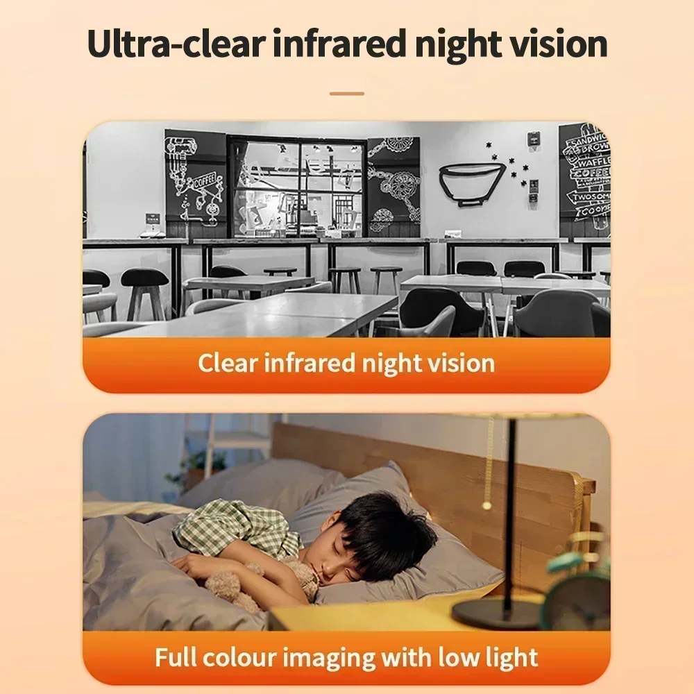 Ubox Mini 4G Security Camera SIM Card or Wifi Ultra HD Surveillance Camera 2800 mAh Battery Low Power Voice Intercom CCTV Camera