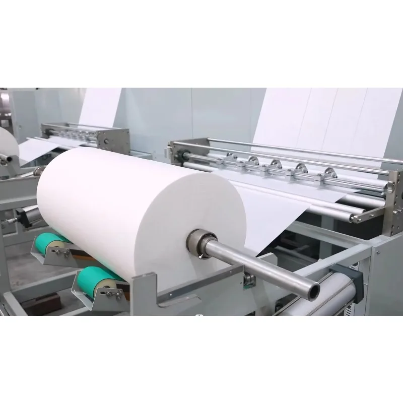Línea de producción industrial de máquinas de papel higiénico completamente automática, sistema de corte y rebobinado de conversión de alta eficiencia, el mejor