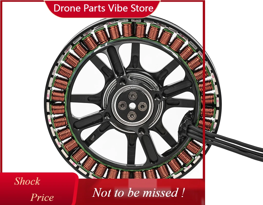 DPT-MOTOR MN1005 V2.0 KV90 Ultralight Aircraft Engine Big Thrust Antigravity 1005 V2.0 Brushless Motor Helicopter High Speed UAV