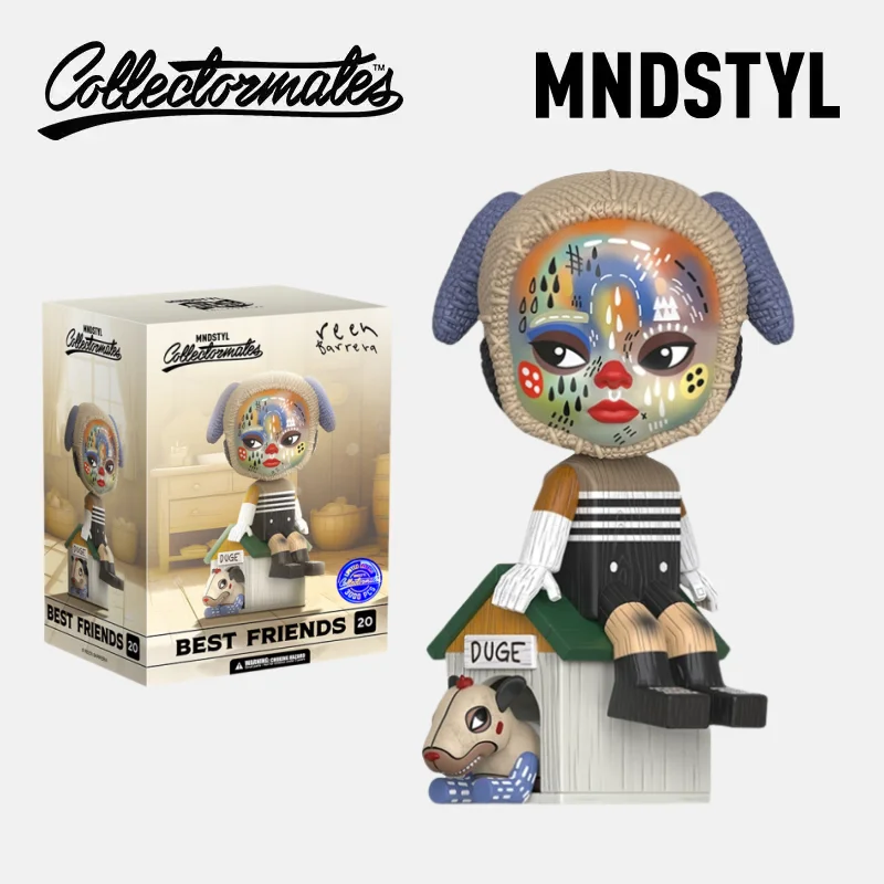 

MINDstyle оригинальная серия Collectormates совместного бренда Reen Barrera, коллекция Best Friend, кукла, фигурка, орнамент, трендовые художественные игрушки