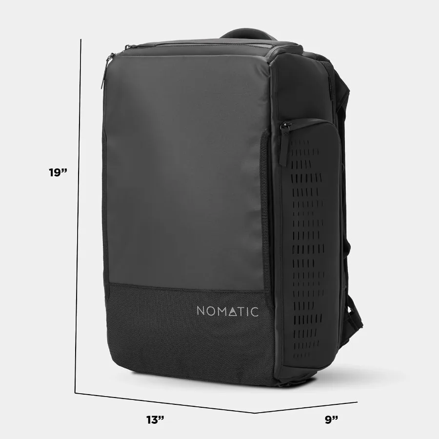 NOMATIC 30L Reisetasche – umwandelbare Reisetasche/Rucksack, Handgepäckgröße für Flugzeugreisen, täglicher Gebrauch, Laptoptasche, TSA-konform