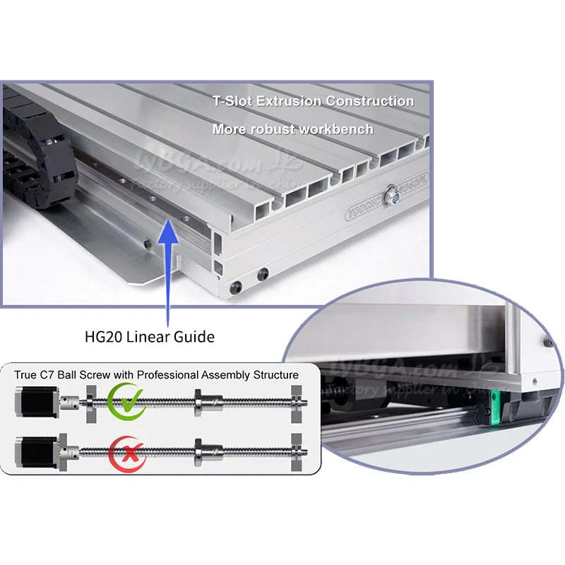 

LYBGACNC 1,5 кВт фрезерный станок с ЧПУ 6040PL обновленный автономный блок управления гравировальный сверлильный и фрезерный станок USB-порт 3-осевой 4-осевой
