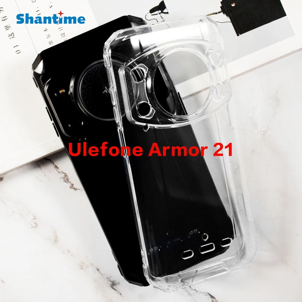 Case for Ulefone Armor 21 TPU Shockproof Rubber Cover Protective Flexible Shell
