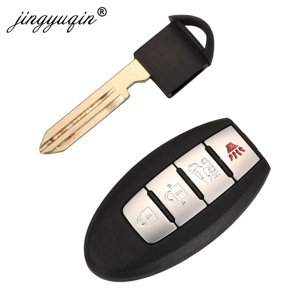 jingyuqin S180144106 433MHz 4A-PCF7953M Keyless Smart Remote Car Key Fob For Nissan Rogue X-Trail 2014 2015 2016 KR5S180144106