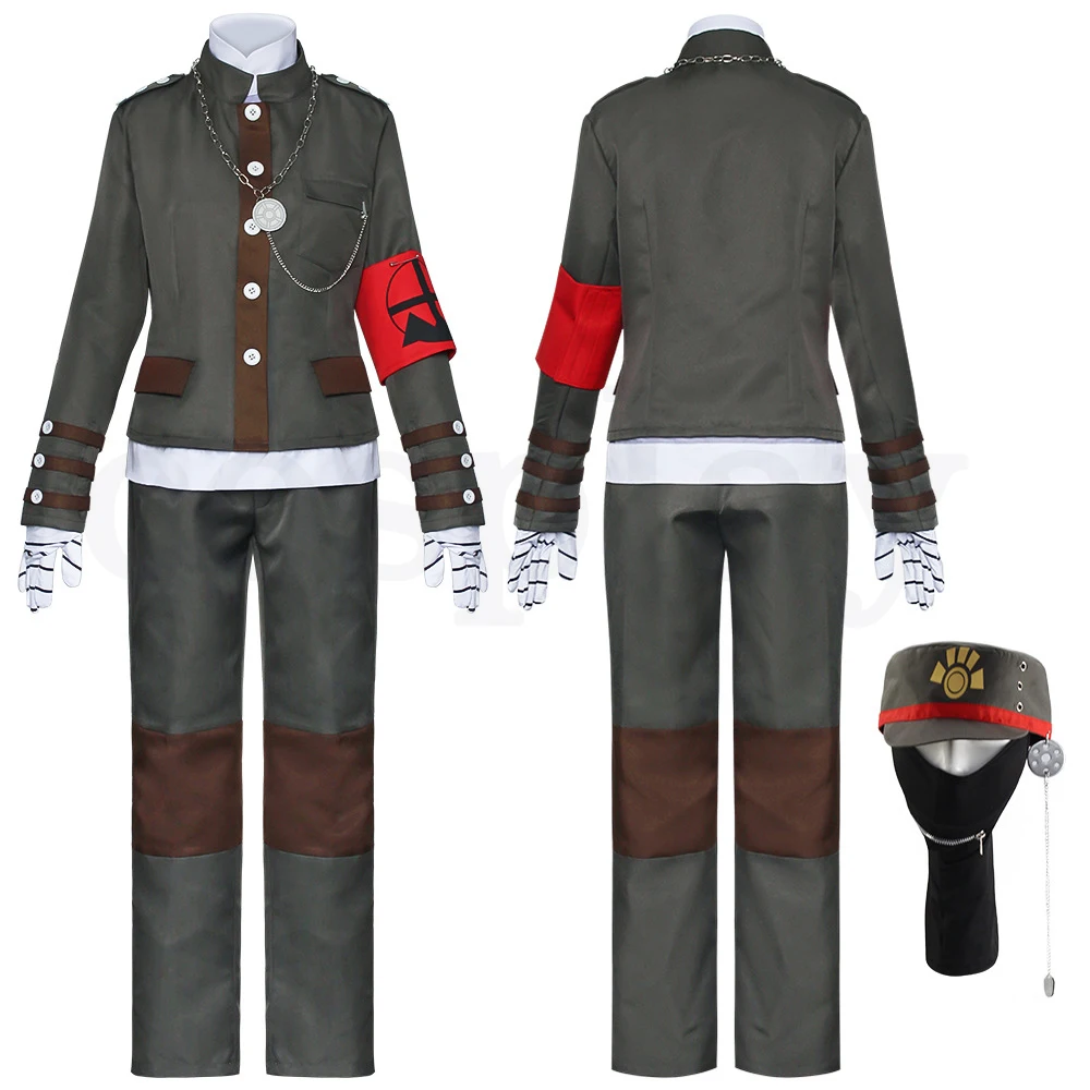 

Korekiyo Shinguji Cosplay Danganronpa Uniform Top Pants Full Set Cosplay Costum Uniform with Top and Pants Halloween