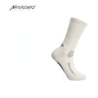 Naturehike 2023 New Quick-drying Color-blocking Right Angle Socks Sweat-wicking Camping Socks High Elastic Sports Stockings