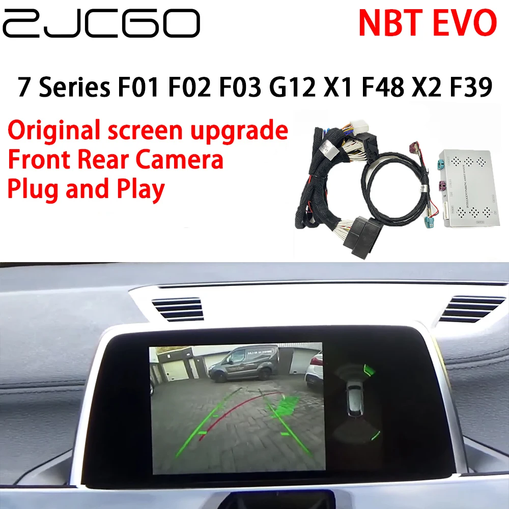 

ZJCGO Rear Front Reverse Camera Digital Decoder Box Interface Adapter NBT EVO For BMW 7 Series F01 F02 F03 G12 X1 F48 X2 F39