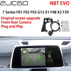 ZJCGO Rear Front Reverse Camera Digital Decoder Box Interface Adapter NBT EVO For BMW 7 Series F01 F02 F03 G12 X1 F48 X2 F39