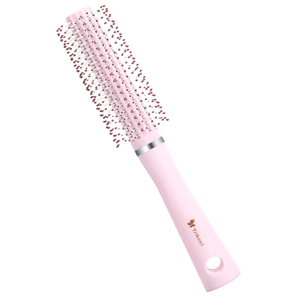 Curling Brush for Short Hair Travel Round Bangs Brushes Styling Roller Blow Drying Abs Comb Women and