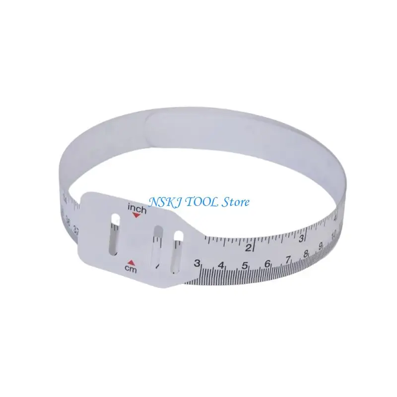 L8RC Not-Stretchable Plastic Head Circumference Tape Measure Ruler Pediatric Baby