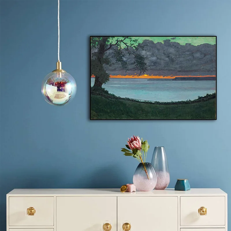 

4520071 Digital oil painting living room decorative painting sofa background wall hanging painting