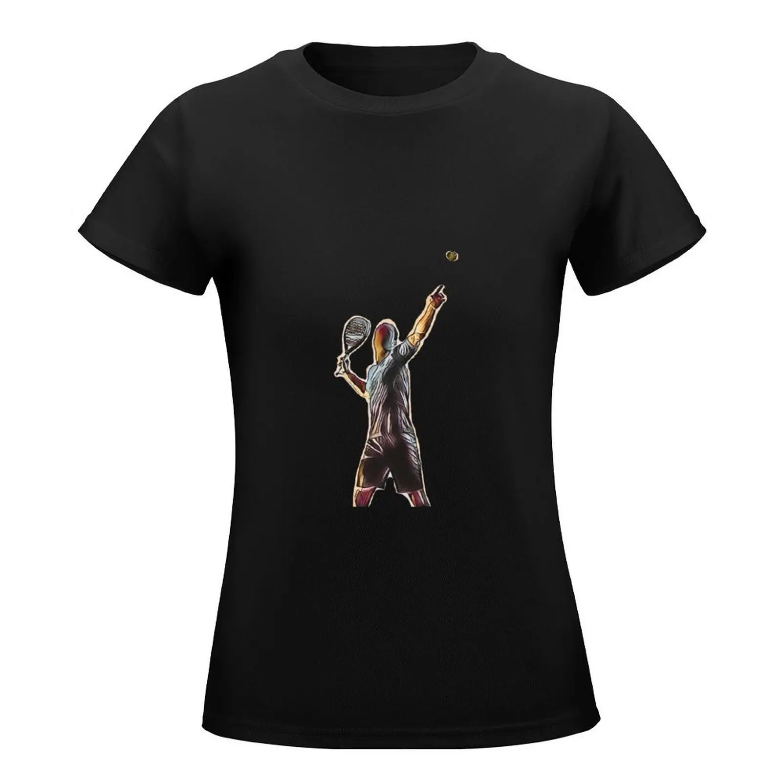 Padel T-Shirt cute tops funny aesthetic clothes funny t shirts for Women