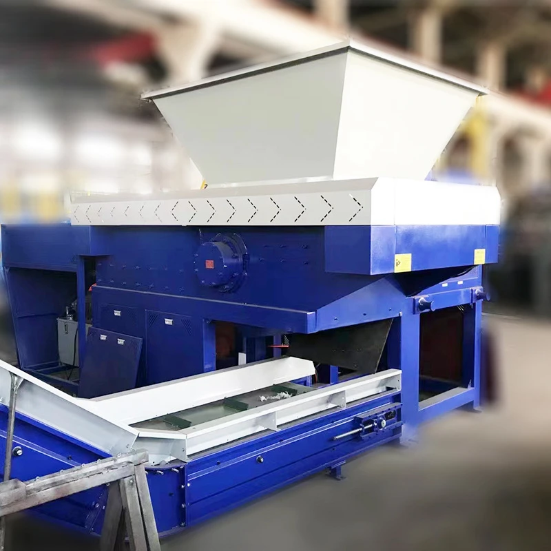 Heavy Single Shaft edder for Scrap Iron Tube Plastic Sheet Waste Crusher