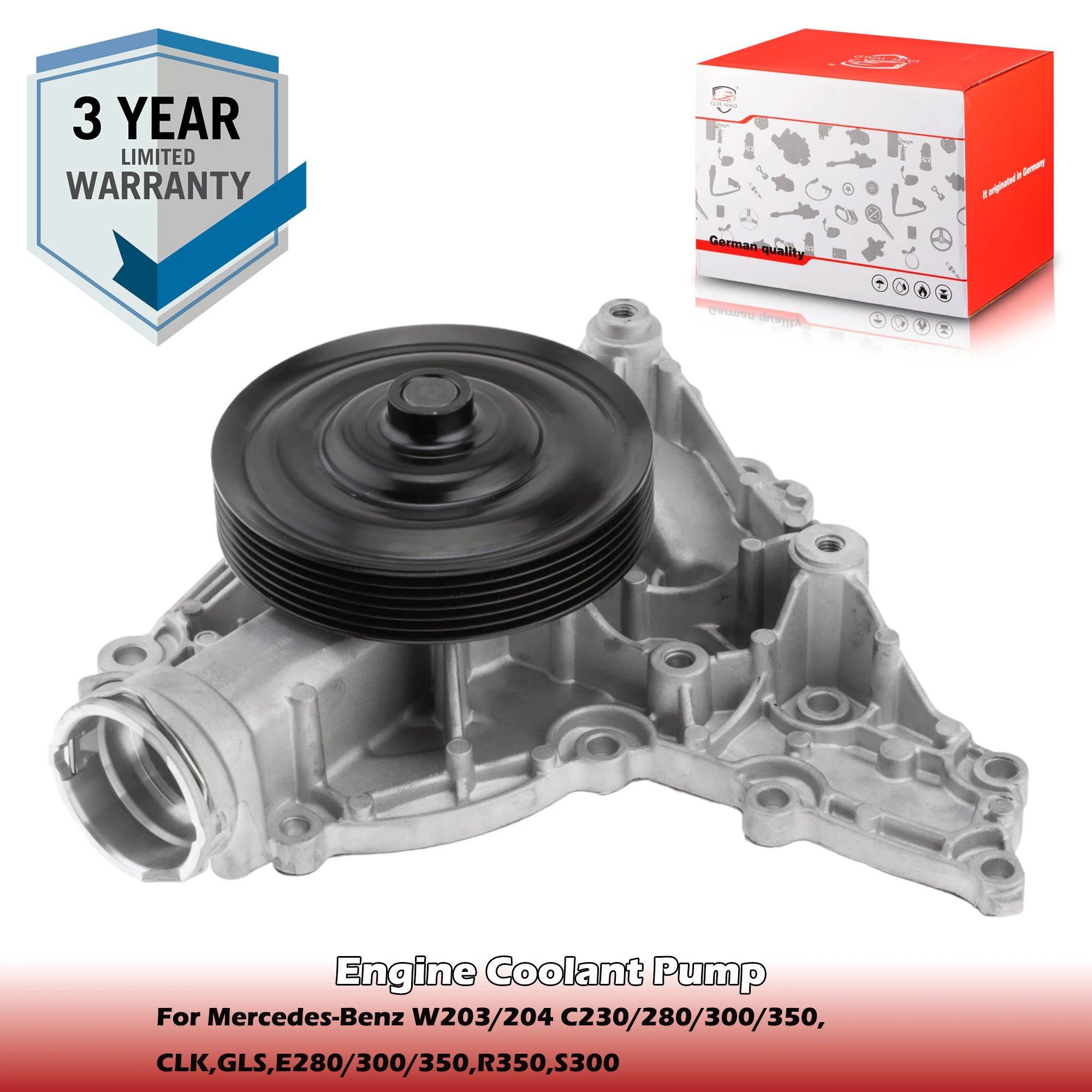 

Engine Coolant Water Pump A2722000401,A2722000901 For Mercedes-Benz W203/204 C230/280/300/350,CLK,GLS,E280/300/350,R350,S300