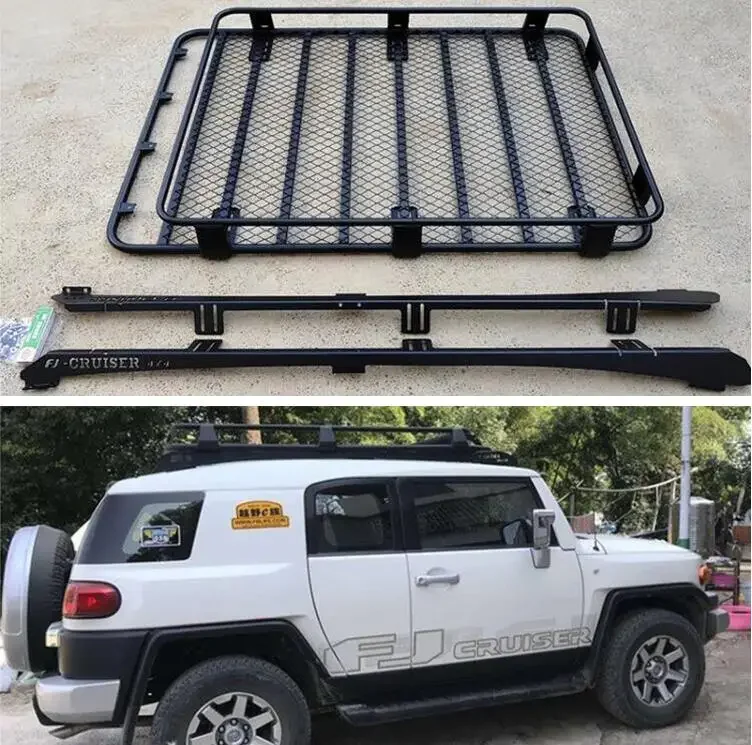 

Roof Racks Fit For TOYOTA FJ CRUISER 2007-2020 Top Roof Rack Rail Luggage Cross bar Rail Boxes