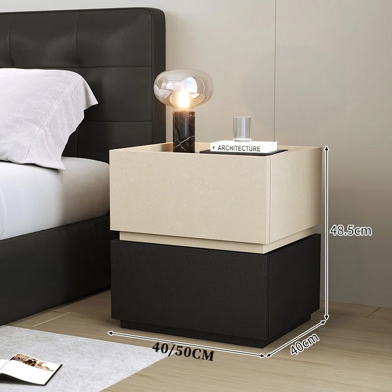 Multifunctional Easy Clean Nightstand Flexible Office Bedside Table Modern Thickened Comodino Home Bedroom Furniture