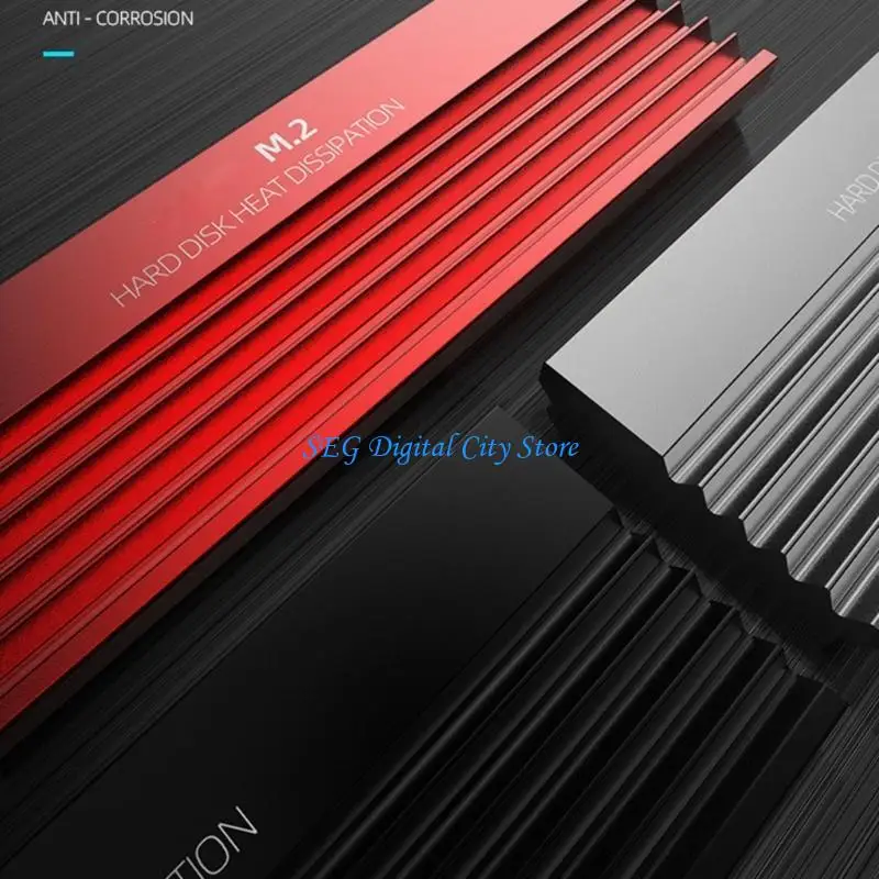 

U75B Efficient M.2 Heatsink SSD NVMe Heat Sink for Faster Cooling Optimize Your PC Storage Good Thermal Conductivity Coolers