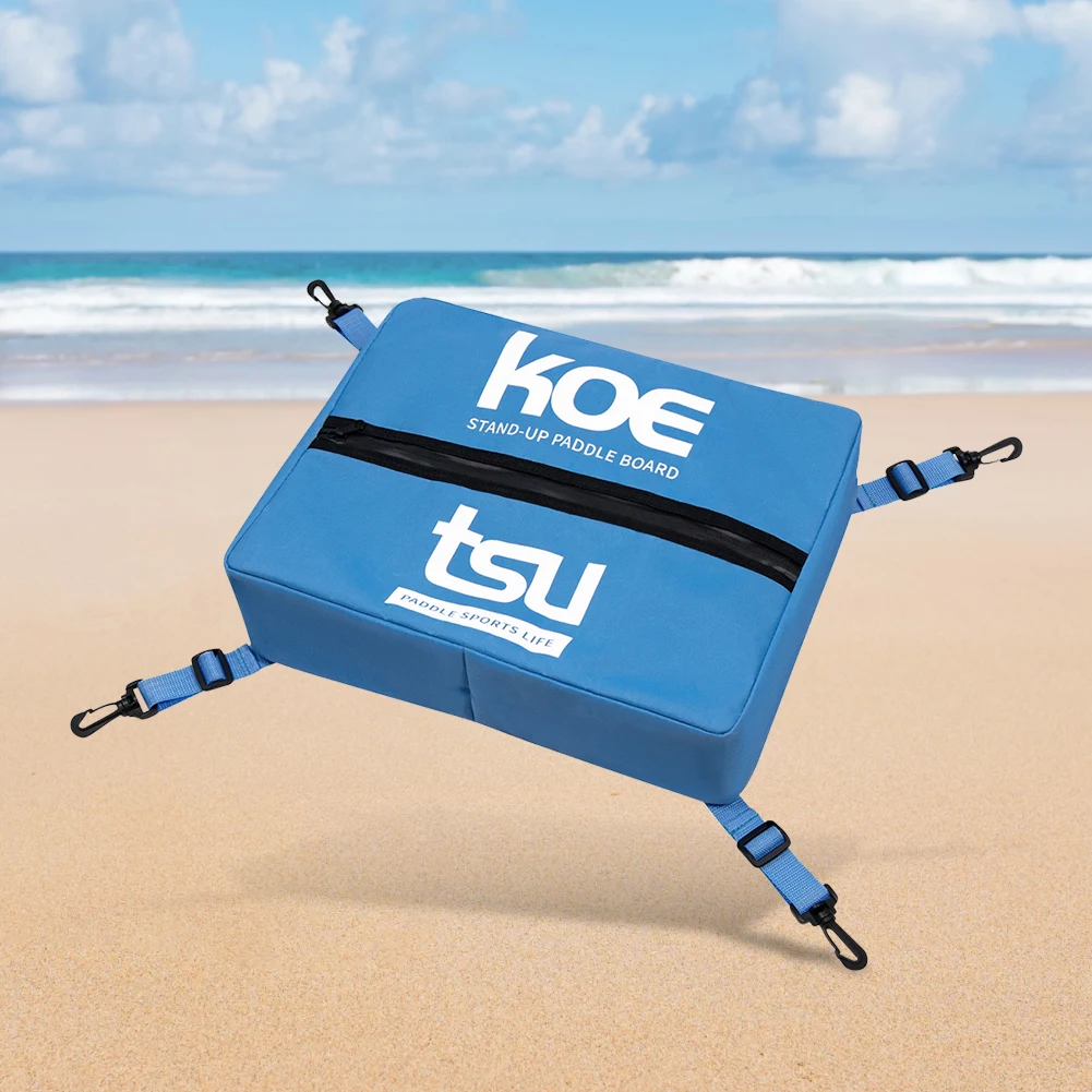 Large Capacity Paddleboard Paddle Board Storage Bag Deck Cooler Bag Adjustable Sealed Zipper Food Storage Bag Kayak Accessories