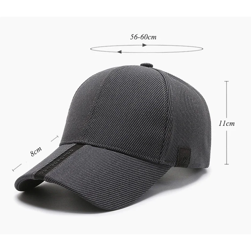 Four Seasons Korean Duck Tongue Hat Outdoor Sunshade Hat Business Middle Aged Dad Sunscreen Baseball Cap Leisure Breathable B248
