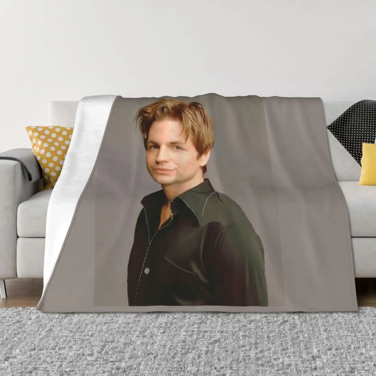 

Brian Kinney : I'll see you in your dreams Throw Blanket cosplay anime Soft Plush Plaid Decorative Sofas Baby Blankets