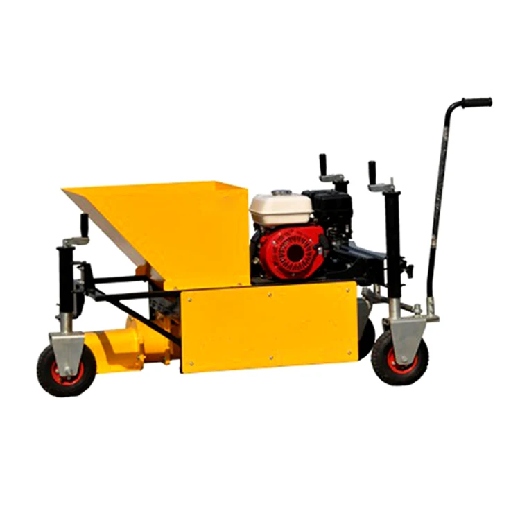 Heavy duty road construction concrete curb and gutter machine