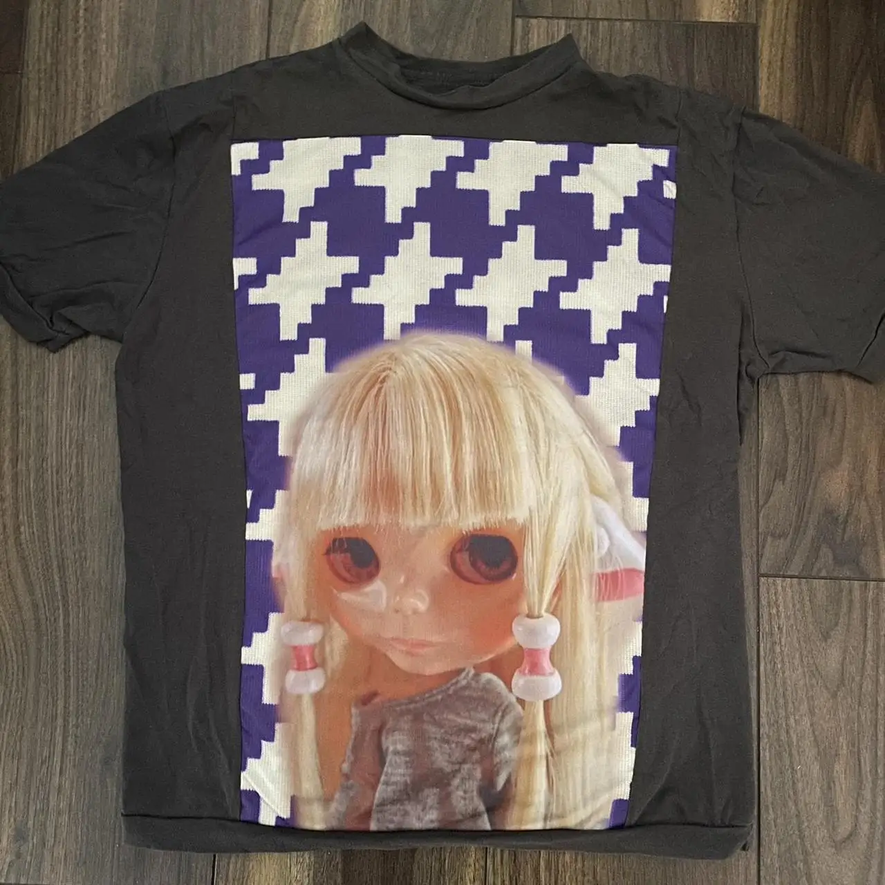 المرأة القوطية نمط المتناثرة أعلى المحاصيل ، الجمالية المطبوعة تي شيرت ، Y2K الملابس الشعبية ، الصيف الطفل الشارع ارتداء ، الجمالية ، الرجعية