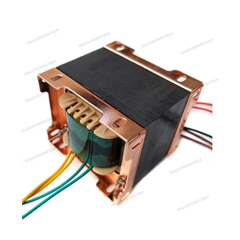 For 76W M7 Bile Front Stage Matching Transformer, Double 250V + 6.3V + 13V Horizontal Installation with Cover ZL764510
