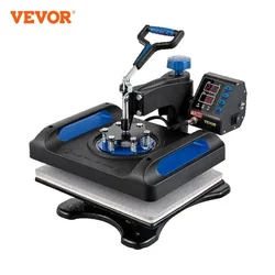 VEVOR Heat Press Machine 30 x 38 cm/12x15 Inches Fast Heating 360 Swing Away Digital Sublimation T-shirt Vinyl Transfer Printer