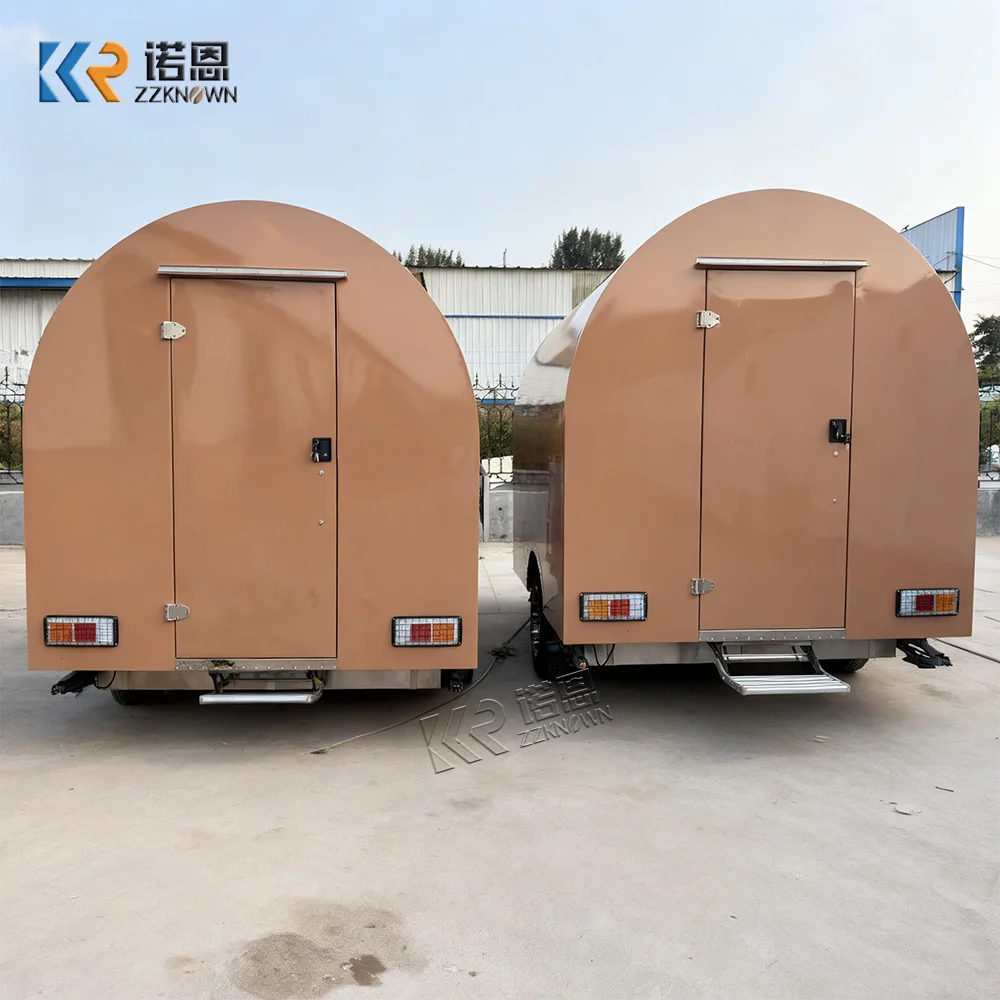 Best Selling High Quality Street Snack Vending Equipment Factory Wholesale Multi-function Ice Cream Crepe Food Vending Cart