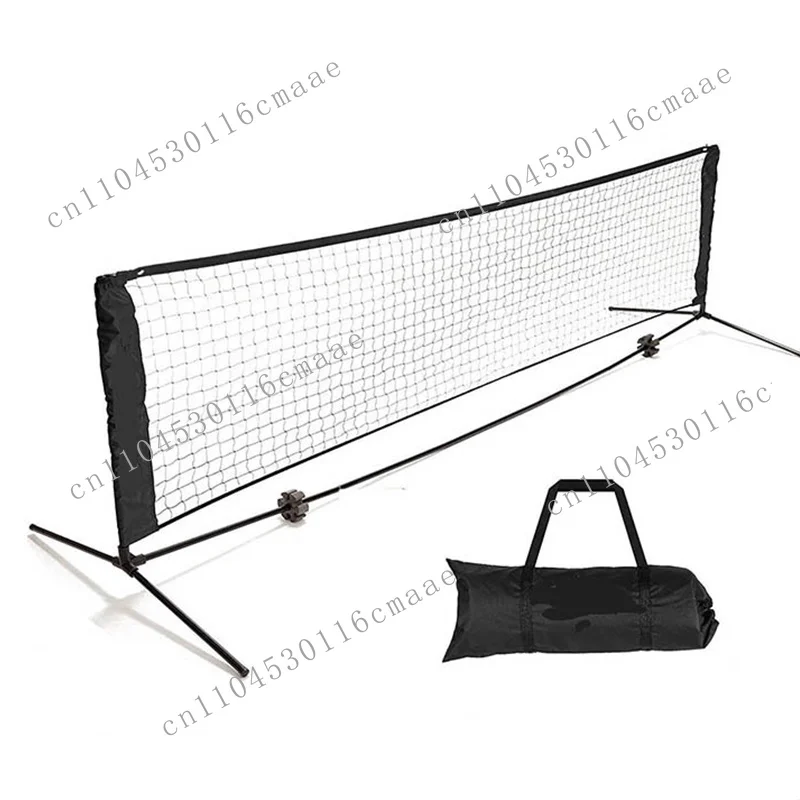 Portable Pickleball Net Set, Pickleball Paddle, Indoor Foldable Easy-to-Disassemble Training Net, Outdoor Training Net