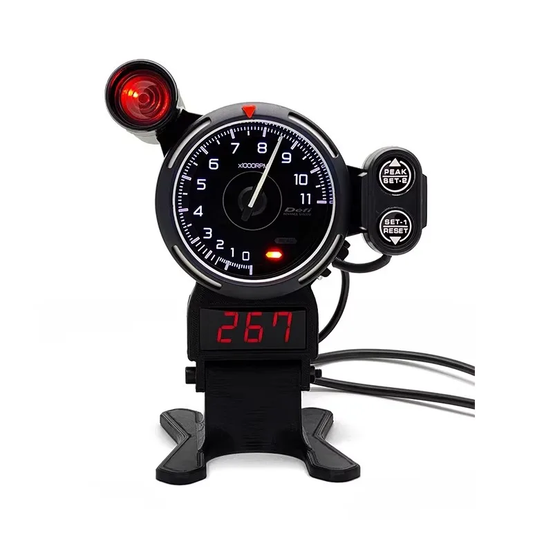 Simracing Game 2nd Generation Speed Display Module Racing Tachometer 7-Color Tachometer for Logitech G29 Thrustmaster