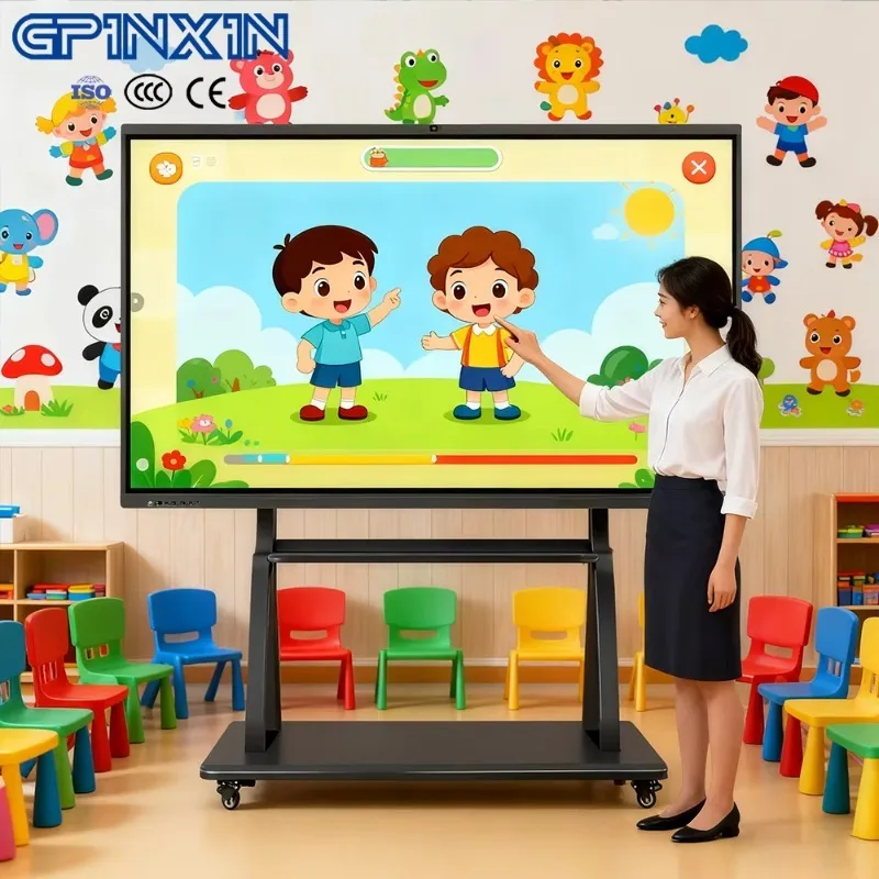 

[Hot Sale] 55 65 86 98 110 75 Inches Smart Interactive Board Smart Panel Smart Interactive Flat Panel Intelligent Electronic Whi