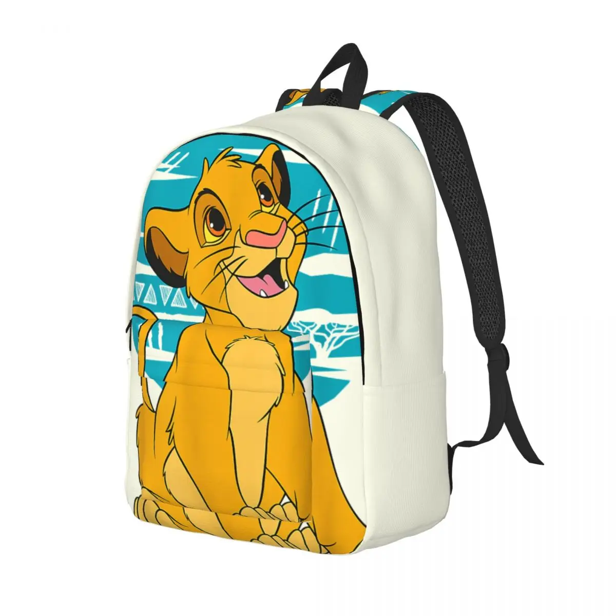 Weekend Young Retro Simba Happy Blue Classic Retro Washable Personalised Disney｠The Lion King｠Film Bag Female Birthday Gift