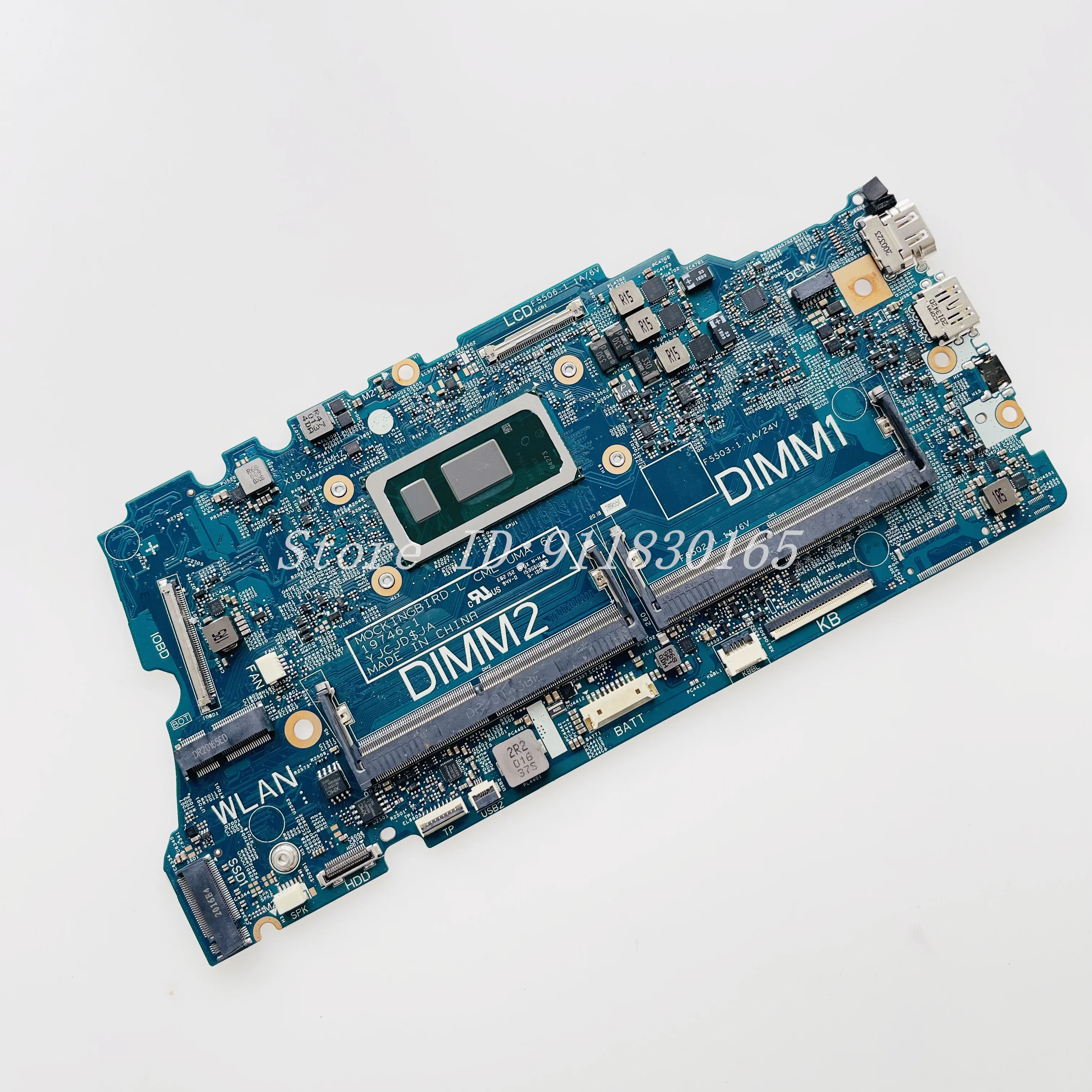 19746-1 For Dell Latitude 3410 3510 Laptop Motherboard With i3