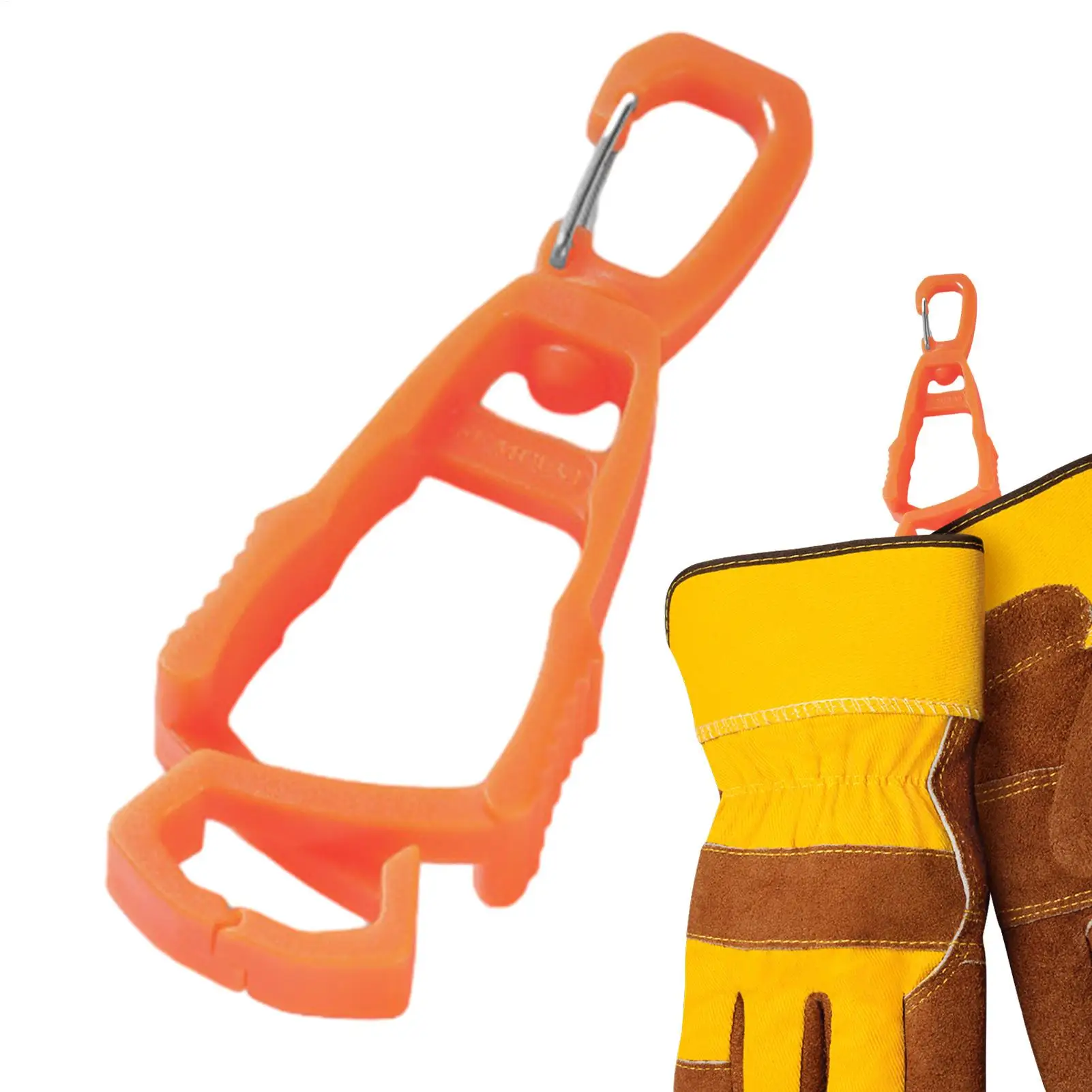 Outdoor Protective Gloves Clip Hanger Multi-purpose Safety Work Gloves Holder Anti-drop Glove Belt Clamp for Worker Construction