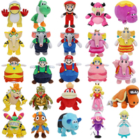 Mario Bros Plush Toys Luigi Stuffed Toys Anime Doll Plushie for Kids Kawaii Children Collection Toy Doll Plush Gifts 25cm