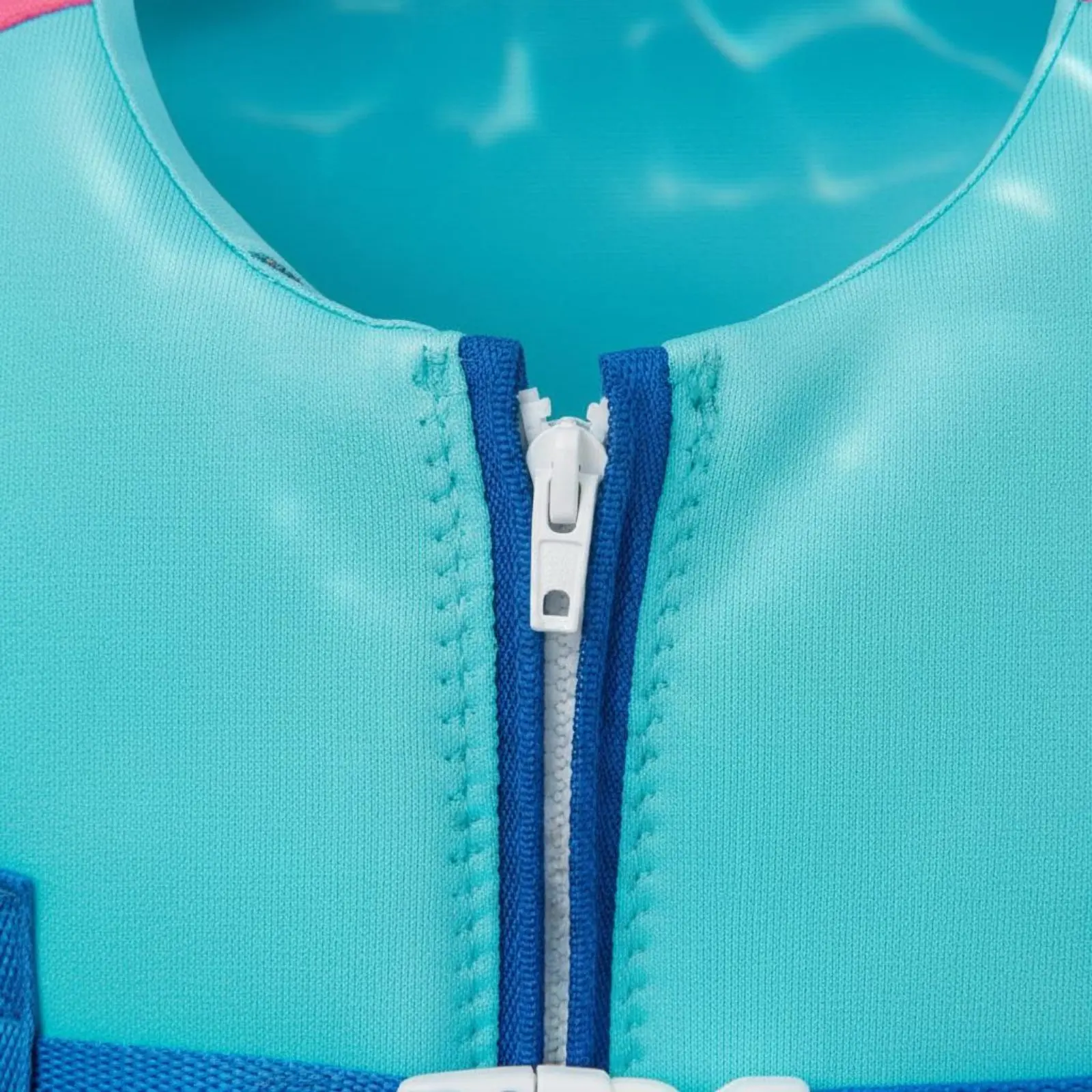 Colete Salva-Vidas Infantil com Fivela na Virilha, Colete de Natação para Crianças, Colete Salva-Vidas Ajustável com Fecho Frontal para Natação