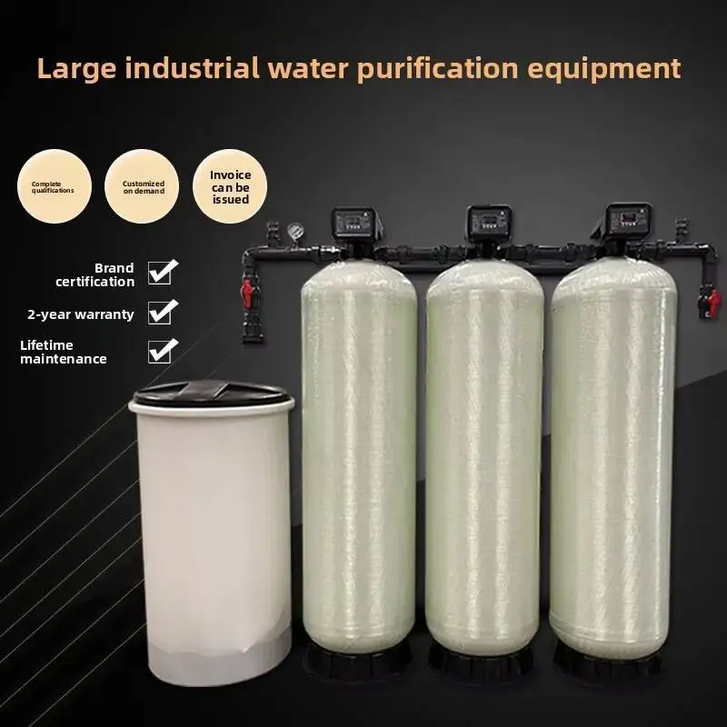 

Groundwater Filter Fiberglass Tank Well Sand Carbon Industrial Softener Water Purification Equipment