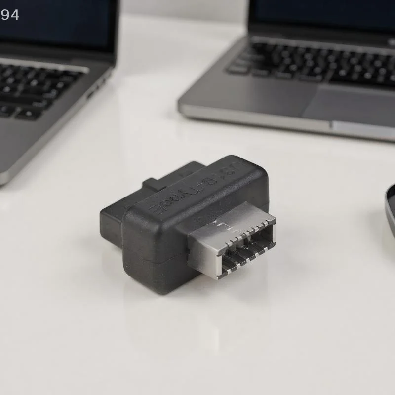 USB 3.0 19/20-Pin to Type E Transformation Adapter 1/2/3 Sets - Motherboard's Front Panel USB 3.1 Type C Converter